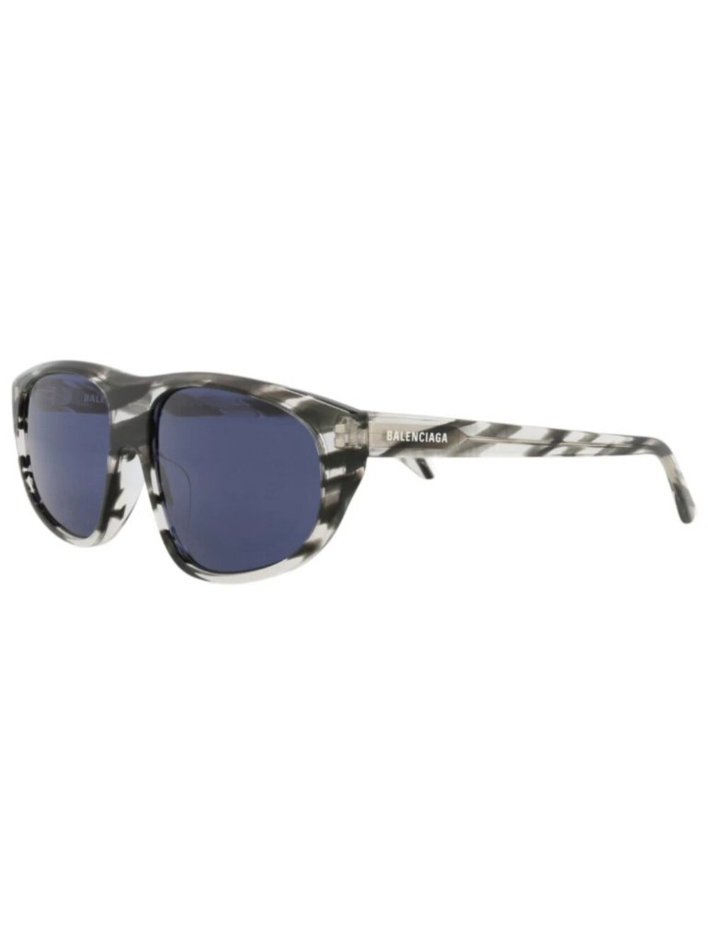 New Balenciaga Women's Sunglasses Aviator Acetate Frame Mens Havana Havana Blue